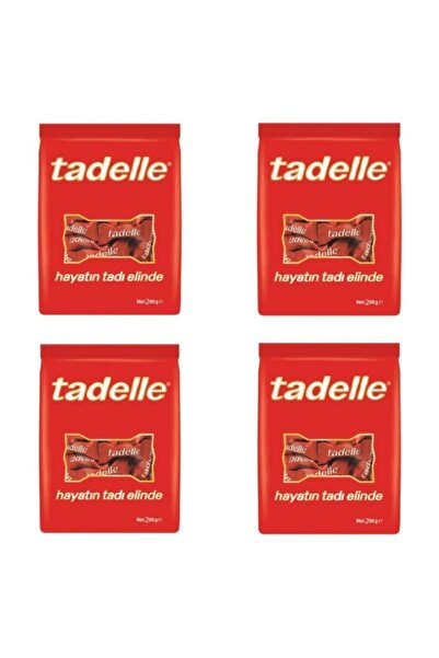 Tadelle Mini Fındık Dolgulu Sütlü Çikolata 200 Gr X 4 Pk