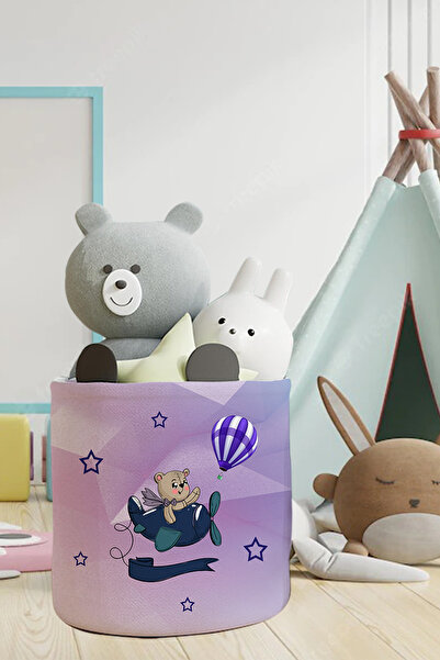 Talia Home Organizator pentru cameră pentru copii și bebeluși cu model de urs...