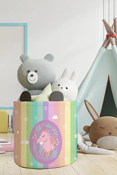 Talia Home Organizator pentru cameră pentru copii și bebeluși cu model de uni...