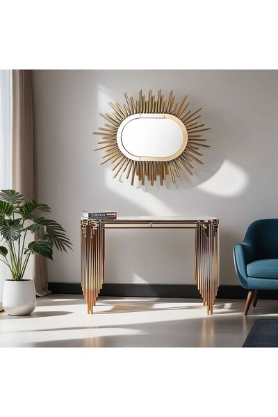 ZELENSA GOLD DRESUAR AYNALI SET ANTRE TAKIM ULTRA LAK KAPLAMA