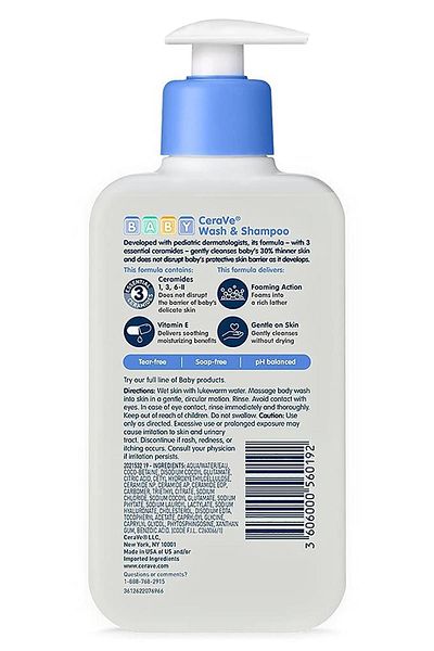 CeraVe Baby Bebek Şampuanı 237ML