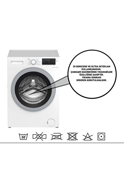 Ardizayn Flower Motif, Decorative, Dowry, Washable Door Mat - 50x80cm