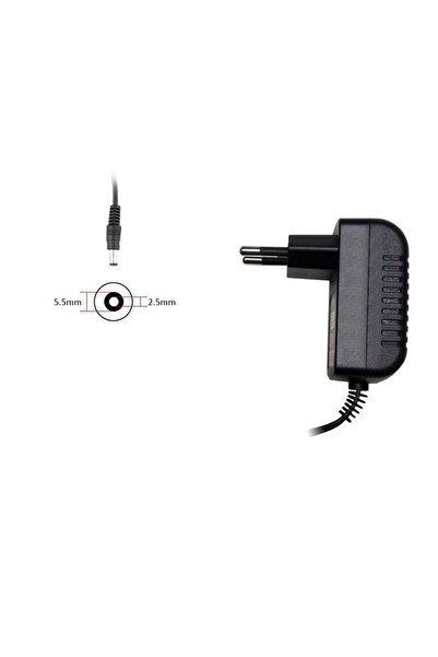 Engpars 12 volt adaptör 2 amper Plastik Kasalı priz tipi Led Güvenlik Kamera ...