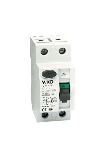 VİKO 1x40 300ma Yangın Koruma Rölesi Viko