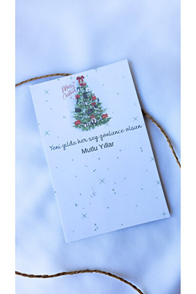 Çikoleyt Design New Year Gift - Happy Birthday Buckle Card (9X14Cm) 50 Pieces