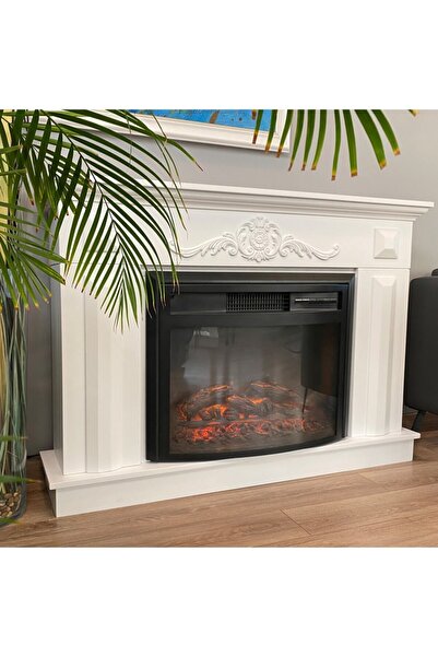 DLC GROUP Deko Işlemeli Şömine Ses Efektli Bluetoothlu