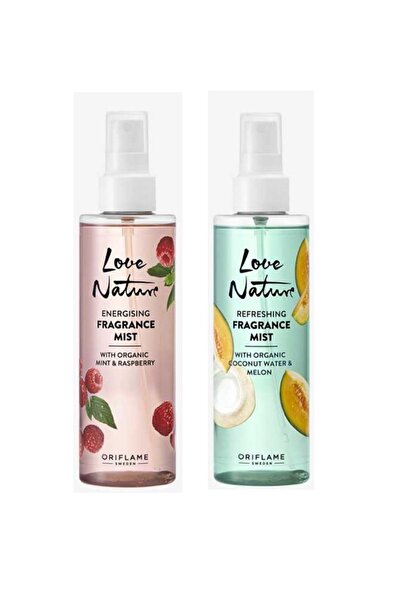 Oriflame Love Nature Enerji Verici yulaflı ve kaysılı, Tazeleyici Kavunlu H.C...