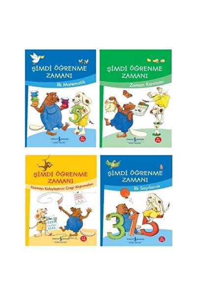 TÜRKİYE İŞ BANKASI KÜLTÜR YAYINLARI Harika-okul öncesi Şimdi Öğrenme Zamanı/I...