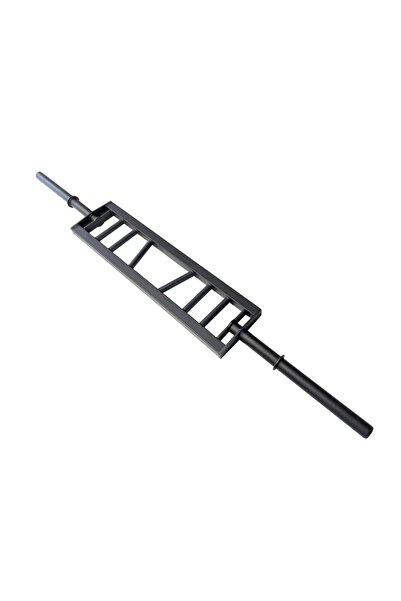 CrewSport Multi Grip Barbell - Olimpik Bar - Çoklu Tutuş Olimpik Bar - Trap Bar