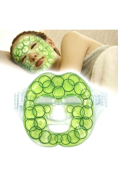 Mbois Jel Buz Paketi Canlandırıcı Soğutma Yüz Maskesi Baş Ağrısı Yastık Rahatlatıcı Kozmetik Maske