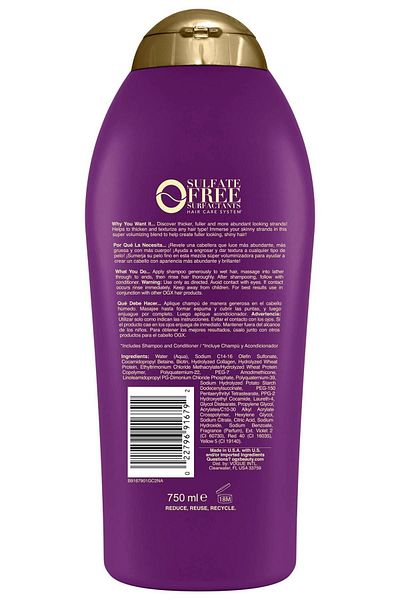 OGX 750ML Biotin Collagen Shampoo