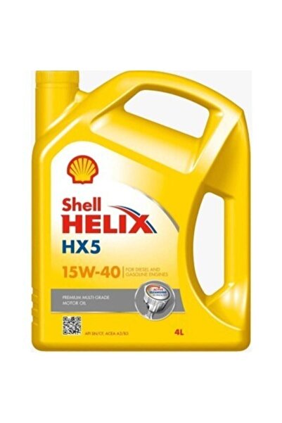 SHELL Helix Hx5 15w40 4 Lt 2023 Tarihli Yeni