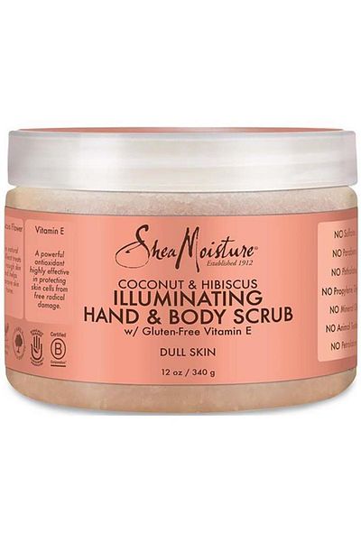 Shea Moisture Coconut & Hibiscus Brightening Hand and Body Peeling 340gr