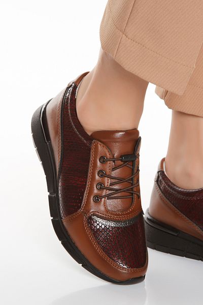İLOLİCA Orthopedic Gel Women's Shoes - Daily Lace-up