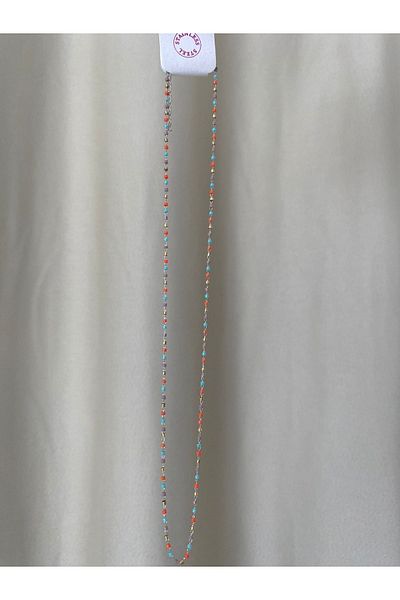 pisay takı & aksesuar Miyuki Bead Steel Necklace - Minimal Design