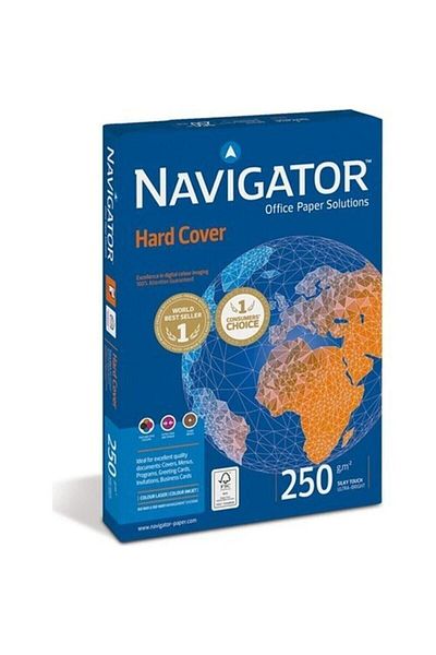 NAVİGATÖR Navigator A4 Gramaged Copy Paper 250 Grams White 1 Pack 125 Sheets