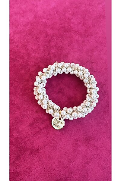 Milena Designer Store Milena Istanbul - Rubber Buckle with Pearls