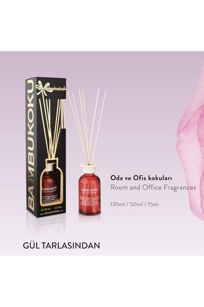 BAMBUKOKU Gül Tarlasından Bambu Koku Oda Kokusu 135 ml