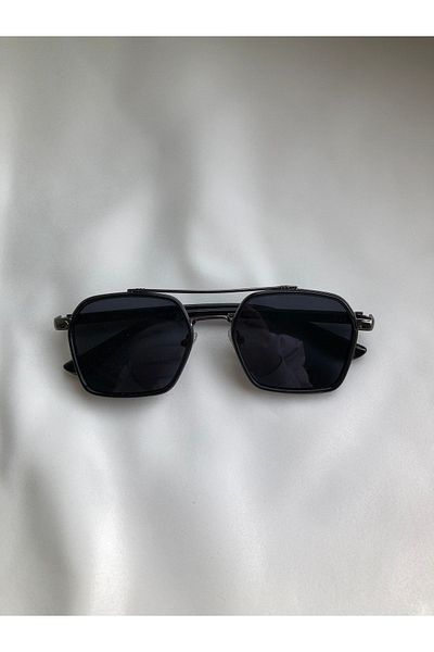 DSN Kalvin Black Sunglasses Uv Protected Unisex