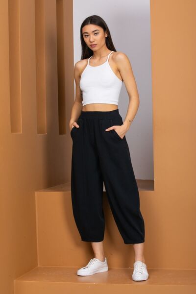 Ozan KOÇ Pantaloni Shalwar din gabardină 100% bumbac pentru femei