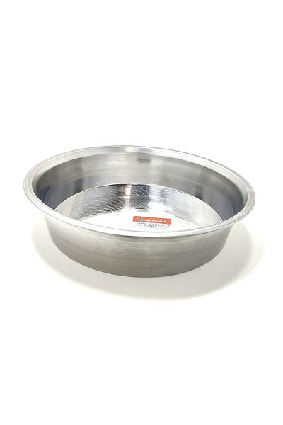 ÜZÜM ÇELİK 2-Piece Chrome Raw Meatball Tray Number 5 and Number 6 Picnic