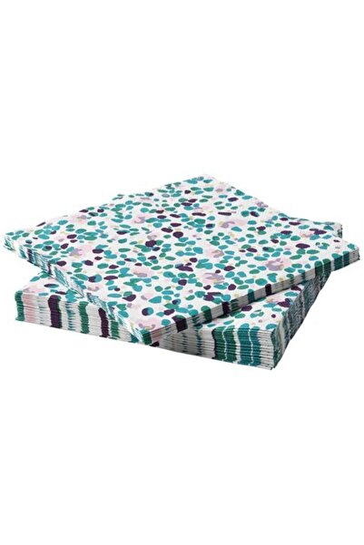 IKEA Tacksamhet 33x33 Desenli Kağıt Peçete