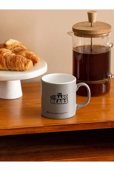 LC Waikiki Lc Waikiki̇ Aymi̇ra - 320 ml Porcelain Mug, We Bare Bears Printed, Gift from Licensed Clothing Suitable
