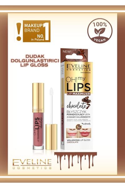 Eveline Cosmetics Oh! My Lips! Çikolatalı Dudak Dudak Parlatıcısı