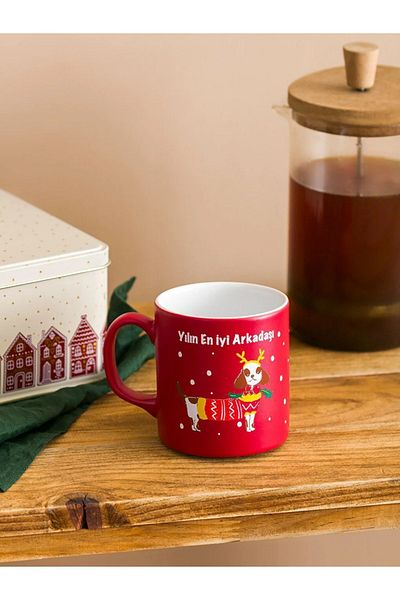 LC Waikiki Printed Ceramic Mug 320 Ml