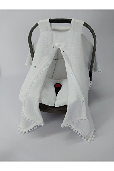 besikci bekir Müslin Kumaş Puset Örtüsü Puset Minderi 2'li Set