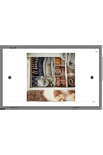 IKEA طقم صندوق سكوب، أبيض، 6 قطع