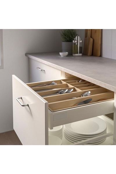 IKEA Θήκη μαχαιροπήρουνων μπαμπού 32x50 cm - Uppdatera