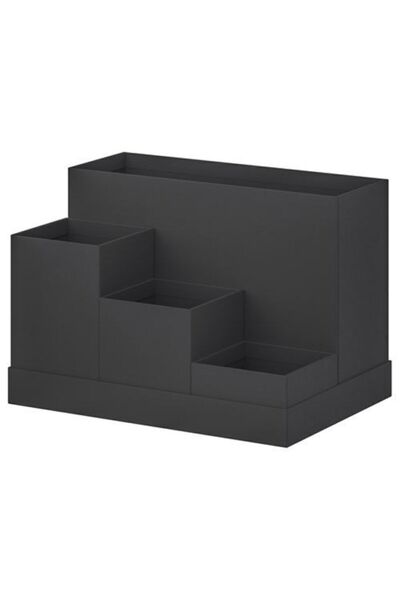IKEA Masaüstü Düzenleyicisi Siyah Renk 18x17 Cm Ofis-masa Üzeri Düzenleme