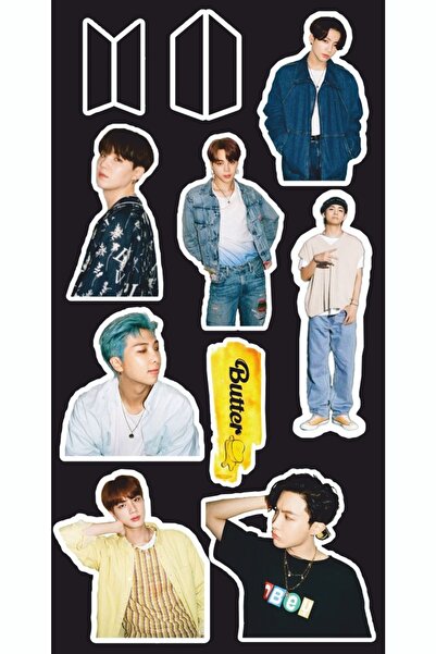 Limitless Design Bts Temalı Laptop Tablet Telefon Sticker Seti