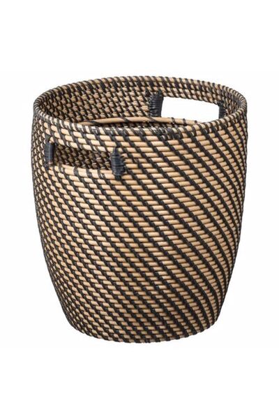 IKEA RAGKORN, plastik saksı, 24 cm, natürel