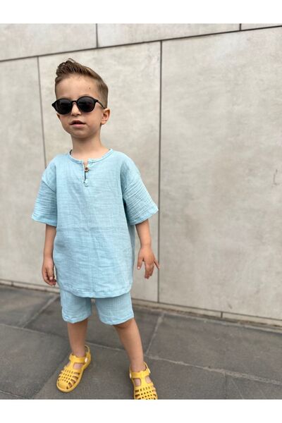 barin kids Child 100% cotton unisex bohemian Set