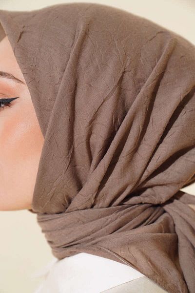 m moon scarf Premium Bamboo Crochet - Chestnut Scarf