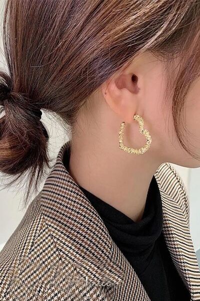 Diloshtrend Design Kadın Küpe Stardust Heart