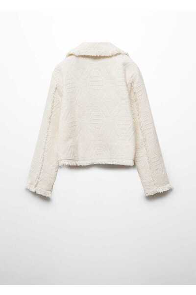 MANGO Kids Ecru Jacket for Kids