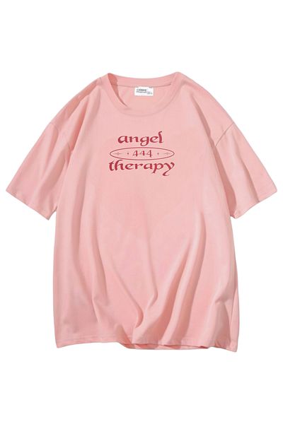 Carpe Μπλουζάκι ροζ Angel Therapy Oversize