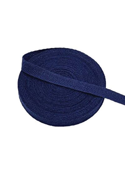 e tuhafiye Στενή υφαντή κορδέλα με ριχτάρι σε μπλε ναυτικό χρώμα - 1 εκ. x 10...