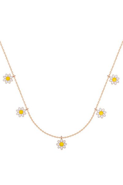 DEDE ÜNAL 925 Sterling Silver Women's Necklace - Daisy Luck Design