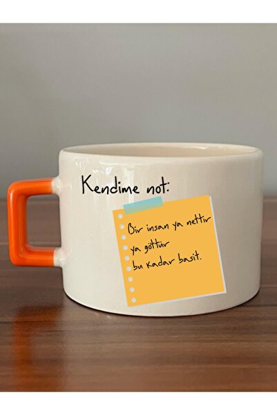 Kırtasiye Ofisi Kendime Not: Bir Insan Ya Nettir Ya Göttür Bu Kadar Basit Bas...