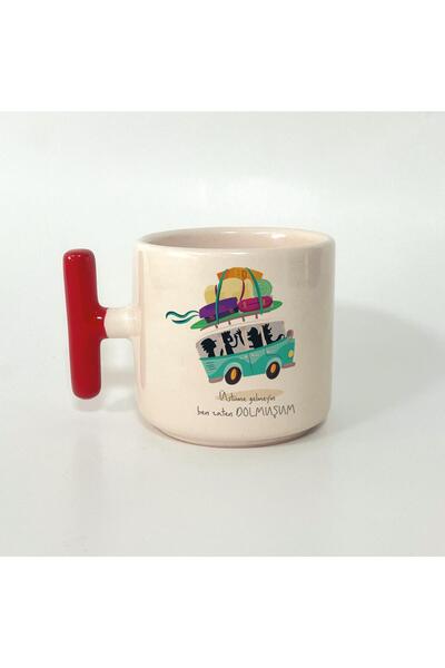 Kırtasiye Ofisi لا تأتي إلي، أنا بالفعل كوب T مطبوع بالكامل بمقبض أحمر