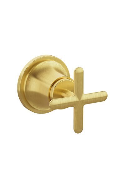 VitrA Origin A4290225 Ankastre Stop Valf, Fırçalı Altın