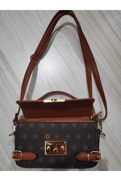 Armine 359 Brown Printed Women's Bag