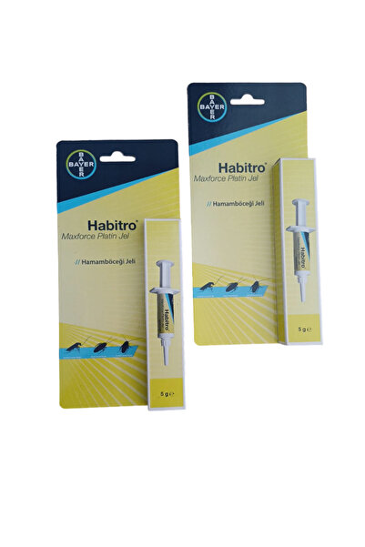 Bayer Habitro Maxforce Hamamböceği Jeli 5 gr X 2 (İKİ) Adetli 2027