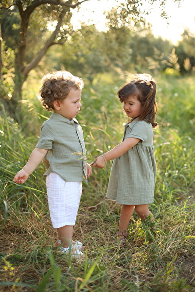MAM baby Anne&Baba&Çocuk Müslin Kumaş Takım ( TEK ÜRÜN FİYATIDIR. ERKEK ÇOCUK...