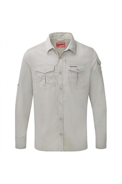 Craghoppers Nosilife Adventure Erkek Gömlek-bej