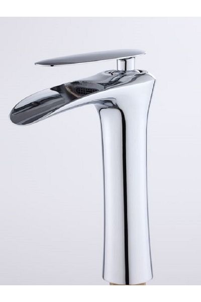 HT PRİMA Concept Waterfall Bowl Sink Faucet-Chrome